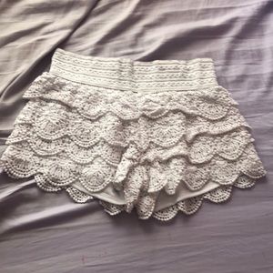 White shorts